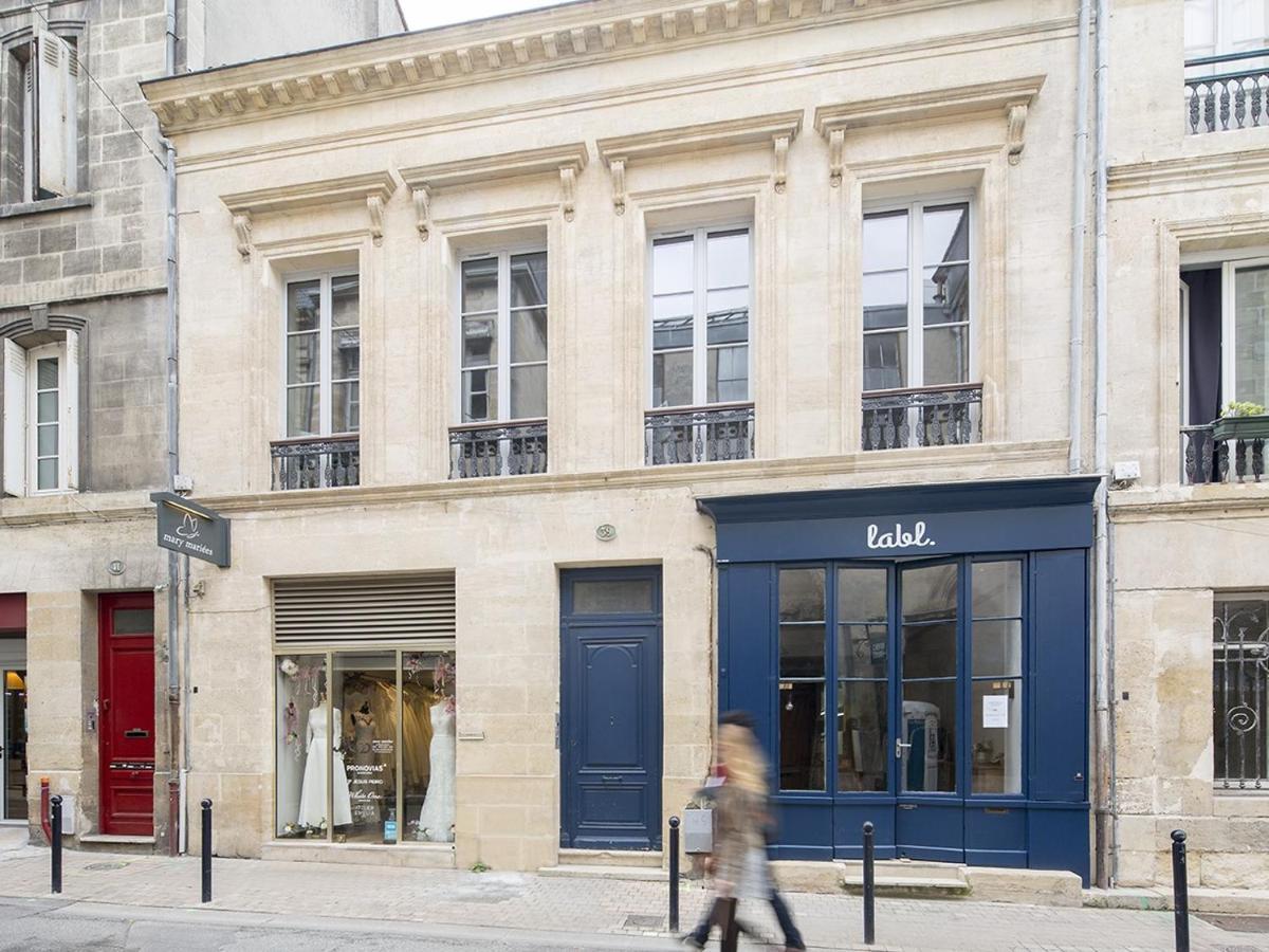 Bord'ôappart Le Cheverus Bordéus Exterior foto